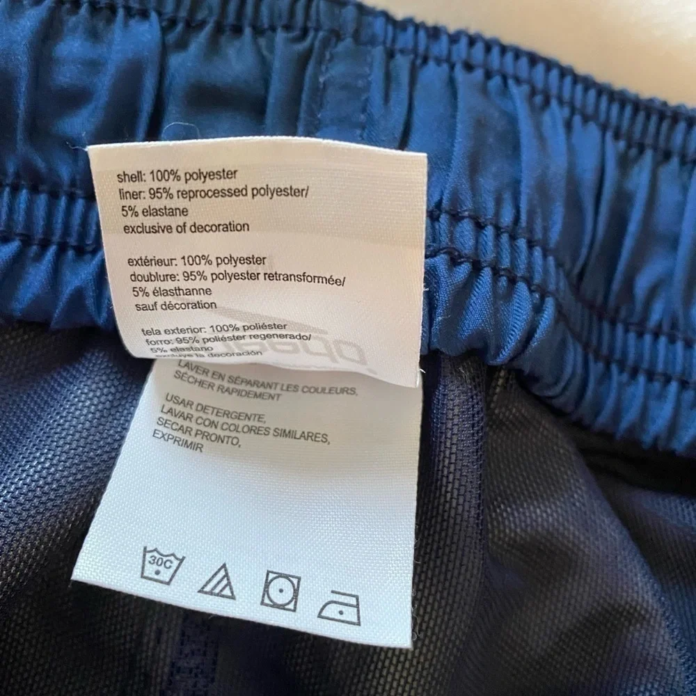 Men’s Blue and white speedo swim trunks Medium‎